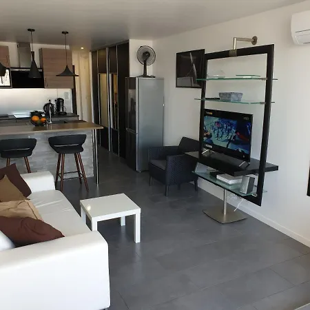 Apartment 207 Cap D'agde Naturiste Grand T2 De Standing Avec Garage *